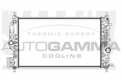 AUTOGAMMA 107234 -  Радиатор, охлаждение двигателя