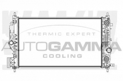 AUTOGAMMA 107235 -  Радиатор, охлаждение двигателя
