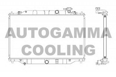AUTOGAMMA 107273 -  Радиатор, охлаждение двигателя