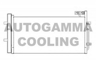 AUTOGAMMA 107285 -  Конденсатор, кондиционер