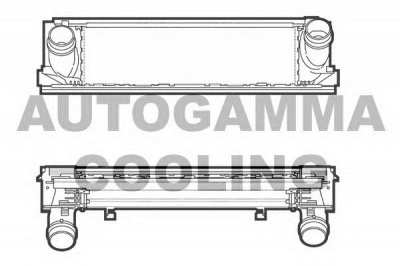 AUTOGAMMA 107298 -  Интеркулер