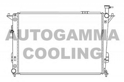 AUTOGAMMA 107330 -  Радиатор, охлаждение двигателя