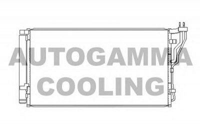 AUTOGAMMA 107361 -  Конденсатор, кондиционер