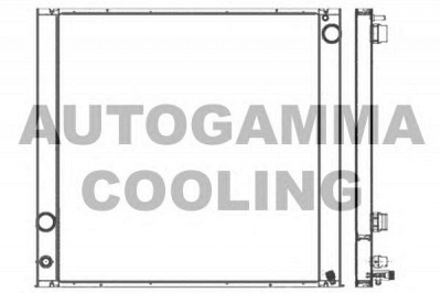 AUTOGAMMA 107369 -  Радиатор, охлаждение двигателя