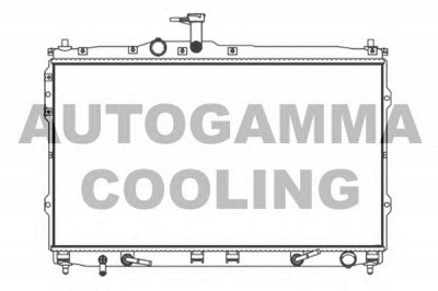 AUTOGAMMA 107393 -  Радиатор, охлаждение двигателя