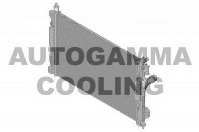 AUTOGAMMA 107396 -  Радиатор, охлаждение двигателя