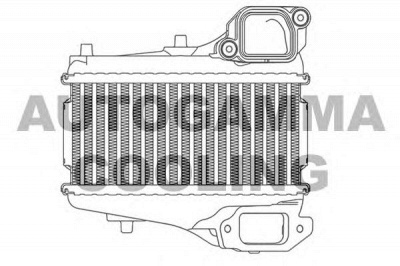 AUTOGAMMA 107453 -  Интеркулер