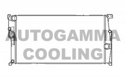 AUTOGAMMA 107464 -  Радиатор, охлаждение двигателя