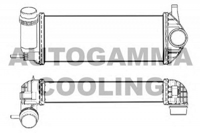 AUTOGAMMA 107525 -  Интеркулер