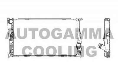 AUTOGAMMA 107534 -  Радиатор, охлаждение двигателя