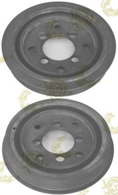 AUTOKIT 0390074 -  Ременный шкив, коленчатый вал