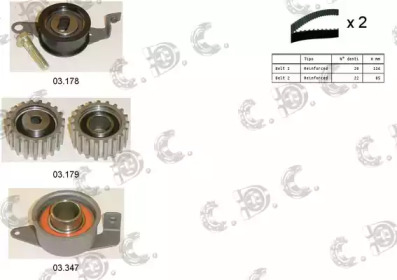 AUTOKIT 045010s -  Комплект ремня ГРМ