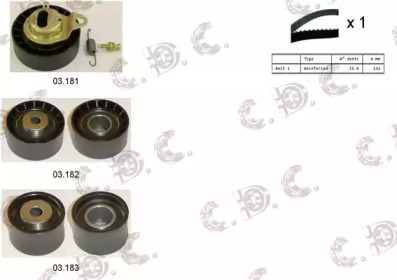 AUTOKIT 045013 -  Комплект ремня ГРМ