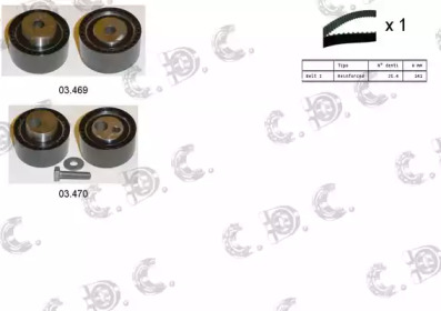 AUTOKIT 045017 -  Комплект ремня ГРМ