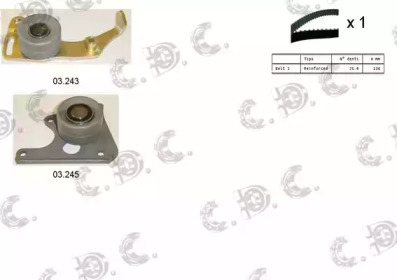 AUTOKIT 045018 -  Комплект ремня ГРМ