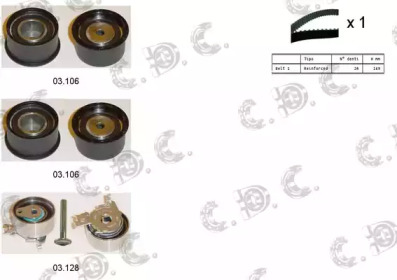 AUTOKIT 045020 -  Комплект ремня ГРМ