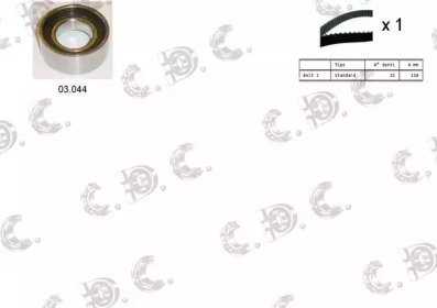 AUTOKIT 045030 -  Комплект ремня ГРМ