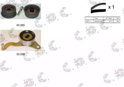 AUTOKIT 045033 -  Комплект ремня ГРМ