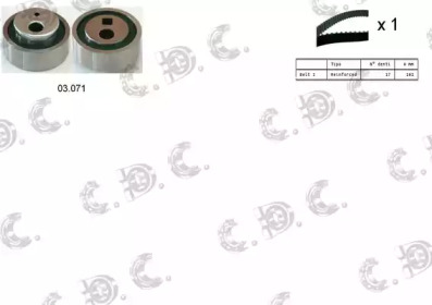 AUTOKIT 045055 -  Комплект ремня ГРМ