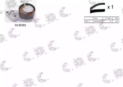 AUTOKIT 045058 -  Комплект ремня ГРМ