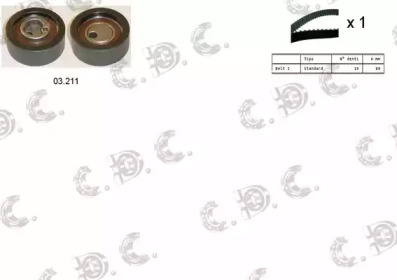 AUTOKIT 045063 -  Комплект ремня ГРМ