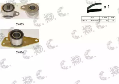 AUTOKIT 045064 -  Комплект ремня ГРМ