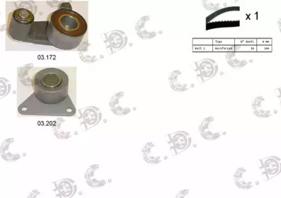 AUTOKIT 045085 -  Комплект ремня ГРМ
