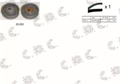 AUTOKIT 045089 -  Комплект ремня ГРМ