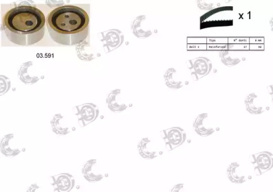 AUTOKIT 045097 -  Комплект ремня ГРМ