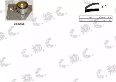 AUTOKIT 045105 -  Комплект ремня ГРМ