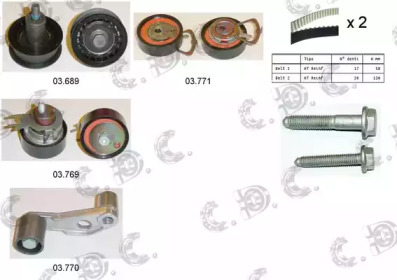 AUTOKIT 045108 -  Комплект ремня ГРМ