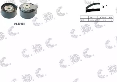 AUTOKIT 045111 -  Комплект ремня ГРМ