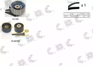 AUTOKIT 045116 -  Комплект ремня ГРМ