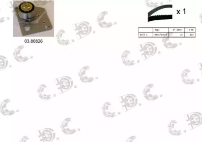 AUTOKIT 045120 -  Комплект ремня ГРМ