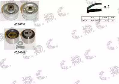 AUTOKIT 045126 -  Комплект ремня ГРМ