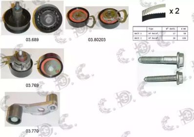 AUTOKIT 045128 -  Комплект ремня ГРМ