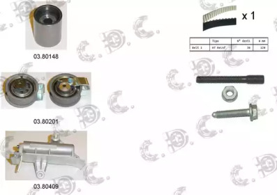 AUTOKIT 045130 -  Комплект ремня ГРМ