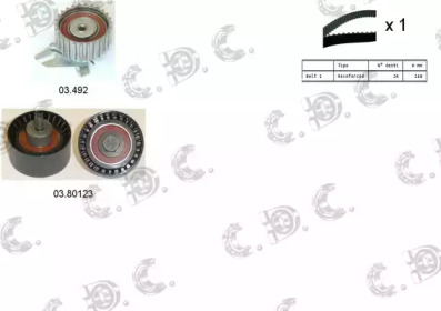 AUTOKIT 045133 -  Комплект ремня ГРМ