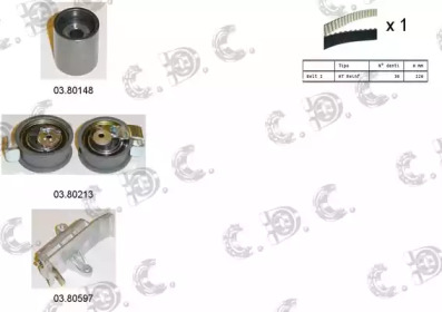 AUTOKIT 045140c -  Комплект ремня ГРМ