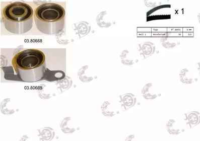 AUTOKIT 045141 -  Комплект ремня ГРМ