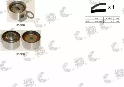 AUTOKIT 045193 -  Комплект ремня ГРМ