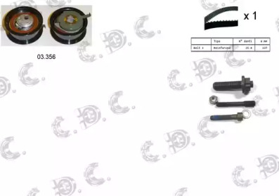 AUTOKIT 045212 -  Комплект ремня ГРМ