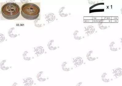 AUTOKIT 045215 -  Комплект ремня ГРМ