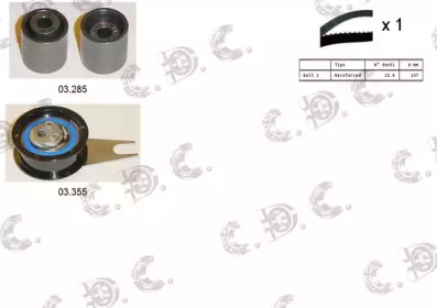 AUTOKIT 045221 -  Комплект ремня ГРМ