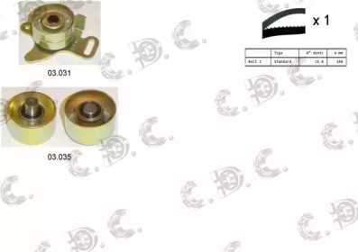 AUTOKIT 045233 -  Комплект ремня ГРМ