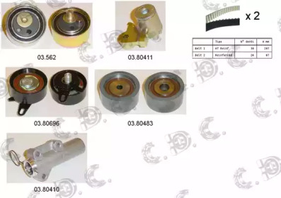 AUTOKIT 045266c -  Комплект ремня ГРМ