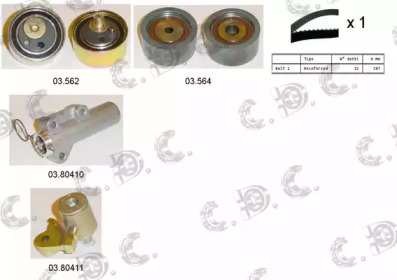 AUTOKIT 045267 -  Комплект ремня ГРМ