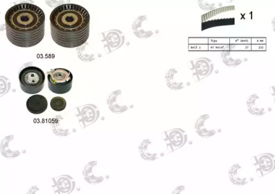 AUTOKIT 045278 -  Комплект ремня ГРМ