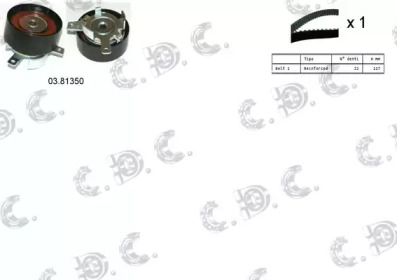AUTOKIT 045284 -  Комплект ремня ГРМ