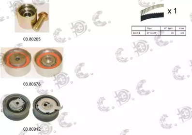 AUTOKIT 045291 -  Комплект ремня ГРМ
